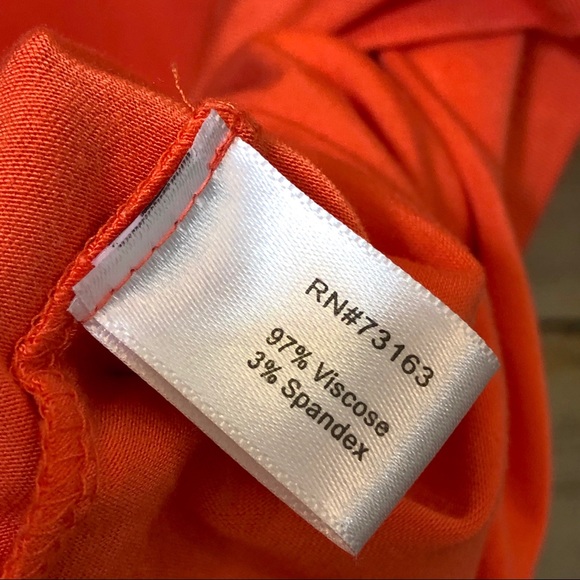 Boston Proper Braided Strap Orange Halter Dress S - Picture 6 of 7